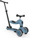 Scoot & Ride Highwaykick 1 Push & Go - 2-in-1 Kinderstep met Duwstang - 3 Wielen - Kleur Steel