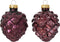 Dennenappel glas d5h7 cm d.mv 6st