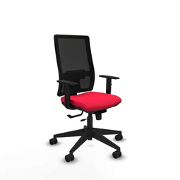Piqueras y Crespo 1D066N0 - Bureaustoel - Verstelbare hoogte met armleuning - Rood