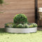 vidaXL - Tuinplanten - 5 - stuks - 120x120x20 - cm - RVS