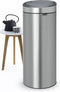 Brabantia Touch Bin - Prullenbak - 30 liter - Matt Steel