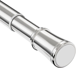 Uitschuifbare Spanstang Gordijnroede Zonder Boren, 48-70 cm, Zilver