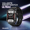 Valante Ultrax Smartwatch - Smartwatch Heren - Zwart - 44 mm - Stappenteller - Hartslagmeter - Saturatiemeter - Bellen via Bluetooth