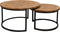 Brix Salontafel Lou Round - Set van 2