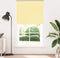 vidaXL - Rolgordijn - 125x230 - cm - verduisterend - stofbreedte - 121,6 - cm - geel