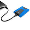 Adata DashDrive Durable HD650 - Externe Harddisk 1TB - Schokdempende coating - Blauw