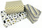 TOUCH OF GOLD - Cadeaupapier - Assortiment 6 rollen 3 meter x 70 cm - Multikleur