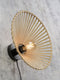 GOOD&MOJO Wandlamp Bromo - Bamboe - Asymmetrisch - Ø40cm - Binnen Scandinavisch,Bohemian