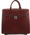 Gigi Fratelli Dames Leren Laptop Trolley 15.6 inch Romance Business ROM8015 Rubino