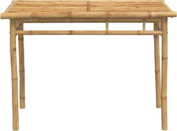 vidaXL - Tuintafel - 110x55x75 - cm - bamboe
