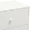 vidaXL - Nachtkastjes - 2 - st - 40x30x50 - cm - massief - grenenhout - wit