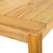Loungeset met tafel 4-zitter PALLANO Acaciahout Donkergrijs