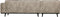 BePureHome Statement Hoekbank Links - PU - Elephant Skin - 77x274x210