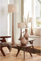 Light & Living Breska - Cilinder Lampenkap - Ø40x30cm - Parel Wit