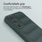 imoshion Hoesje - Geschikt voor Samsung Galaxy A54 (5G) - EasyGrip Backcover - Donkergroen