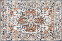 MARALIK - Vintage vloerkleed - Beige - 200 x 300 cm - Polypropyleen