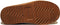 Warmbat Willow Print Panther Dames Sloffen - Suède - Wol - Chestnut