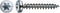 Spax Torx Houtschroef Bolle kop - 4.0x16mm - T10 - 100 stuks