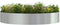 vidaXL - Tuinplanter - 120x120x20 - cm - Gegalvaniseerd - Staal