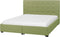 ROCHELLE - Bed opbergruimte - Groen - 160 x 200 cm - Polyester
