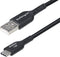 Startech.com 30cm USB-A naar USB-C Laadkabel - Opladen & Synchroniseren - Fast Charge 3A - Zwart