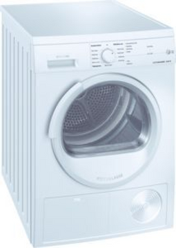 Siemens WT46E180 - Condensdroger - 6 kg - 64 dB - Energieklasse A - Wit