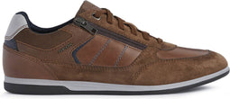 Geox U Renan - Lage sneakers - Ademend en waterdicht - Bruin