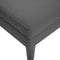 vidaXL - Chaise - longue - met - kussen - corduroy - stof - donkergrijs