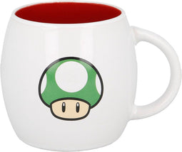 Nintendo - Super Mario Bros. 1-Up Keramische Globe Mok - 380ml
