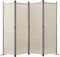 Angel Living Kamerscherm - 4-delig - Opvouwbaar - 224x165 cm - Staal & Polyester