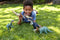 Jurassic World Roar Strikers - Ichthyovenator - Actiefiguur - Dinosaurus Speelgoed