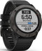 Garmin fēnix 6X Pro Solar - Smartwatch - Zonne-energie - Grijs (Zwart)