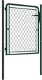vidaXL - Poort - 100x75 - cm - staal - groen