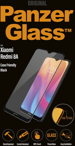 PanzerGlass 8018 - Screenprotector - Gehard glas - Zwart