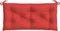 vidaXL - Tuinbankkussen - 100x50x7 - cm - oxford - stof - rood