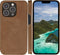 dbramante1928 iPhone 14 Pro - Flip cover - Magneetsluiting en pasjesvakjes - Cognac