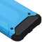 iMoshion Hoesje Geschikt voor Motorola One Action Hoesje - iMoshion Rugged Xtreme Backcover - Lichtblauw