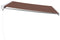 vidaXL - Luifel - handmatig - uittrekbaar 400x300 cm - bruin