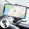 Mobiele telefoonhouder - Clip-on - 360 graden - Multifuncioneel en universeel - auto, vliegtuig, kantoor, thuis, tafel, nachtkastje - verstelbare veerclipper - Compatibel met iPhone 13, 12, 11, Pro Max X, XS XR 8, 7, 6, 6S Plus, Galaxy Moto