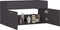 vidaXL - Wastafelkast - 90x38,5x46 - cm - bewerkt - hout - grijs