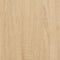 vidaXL - Wandtafel - 89,5x28x76 - cm - bewerkt - hout - sonoma - eikenkleurig