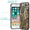 iMoshion Hoesje Geschikt voor iPhone 6s / 6 Hoesje Siliconen - iMoshion Design hoesje - Goud / Zwart / Golden Leaves