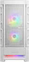 Cougar Duoface RGB - Mid-Tower Behuizing - 3 ARGB Ventilatoren - Wit