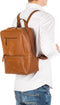BURKELY Bobbie Rugzak - 13,8 Liter - Geschikt voor A4 en laptop tot 13 inch - Cognac