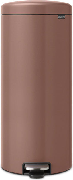 Brabantia NewIcon - Prullenbak - 30 liter - Soft-close - Satin Taupe