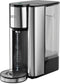 DistinQ Heetwaterdispenser - Luxe Instant Waterkoker - 2,5 Liter - Afneembaar Reservoir - Zilver Zwart
