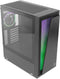 NOX Hummer Blaster - ATX Midi Tower - LED RGB Verlichting - Zwart