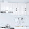 vidaXL - Keukenwandkast - Lucca - bewerkt - hout - hoogglans - wit