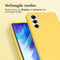 iMoshion Hoesje Geschikt voor Samsung Galaxy S21 FE Hoesje Met Koord - iMoshion Color Backcover met afneembaar koord - Geel