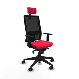 Bureaustoel Piqueras y Crespo 1D066N2 Rood